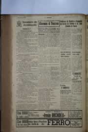 Página do jornal O Nordeste de março de 1942