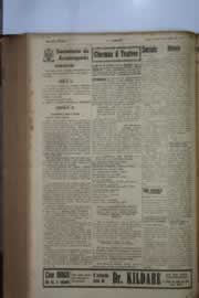 Página do jornal O Nordeste de abril de 1942