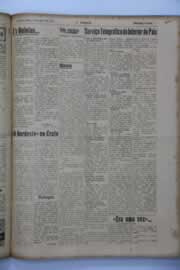 Página do jornal O Nordeste de abril de 1942