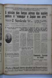 Página do jornal O Nordeste de abril de 1942