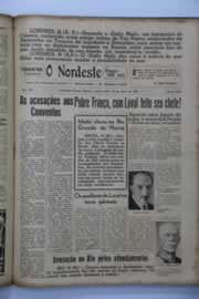 Página do jornal O Nordeste de abril de 1942