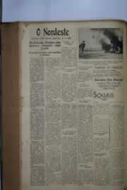 Página do jornal O Nordeste de abril de 1942