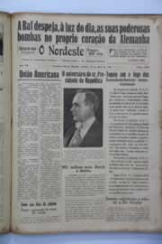 Página do jornal O Nordeste de abril de 1942