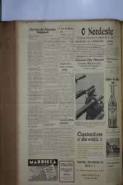 Página do jornal O Nordeste de abril de 1942