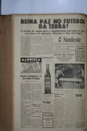 Página do jornal O Nordeste de abril de 1942