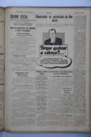 Página do jornal O Nordeste de abril de 1942
