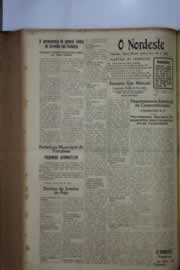 Página do jornal O Nordeste de abril de 1942