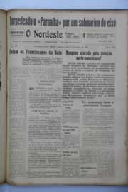 Página do jornal O Nordeste de maio de 1942