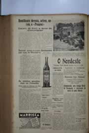 Página do jornal O Nordeste de maio de 1942