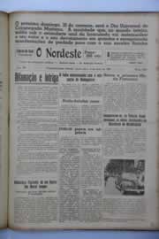 Página do jornal O Nordeste de maio de 1942