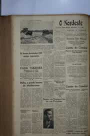 Página do jornal O Nordeste de maio de 1942