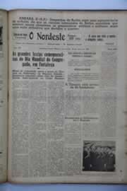 Página do jornal O Nordeste de maio de 1942