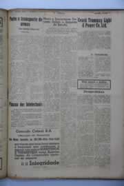 Página do jornal O Nordeste de maio de 1942