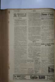 Página do jornal O Nordeste de maio de 1942