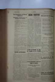 Página do jornal O Nordeste de maio de 1942