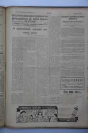 Página do jornal O Nordeste de maio de 1942
