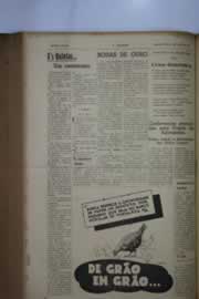 Página do jornal O Nordeste de maio de 1942