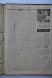 Página do jornal O Nordeste de maio de 1942