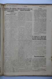 Página do jornal O Nordeste de maio de 1942