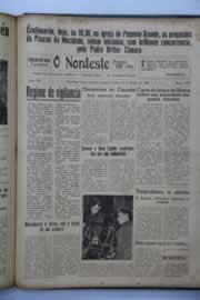 Página do jornal O Nordeste de junho de 1942