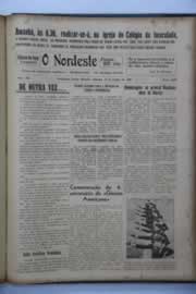 Página do jornal O Nordeste de junho de 1942