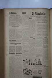Página do jornal O Nordeste de junho de 1942