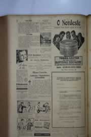 Página do jornal O Nordeste de junho de 1942