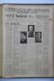 Página do jornal O Nordeste de junho de 1942