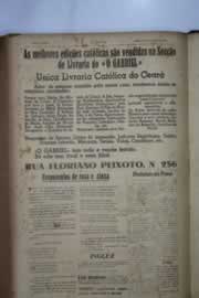 Página do jornal O Nordeste de junho de 1942