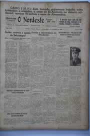 Página do jornal O Nordeste de julho de 1942