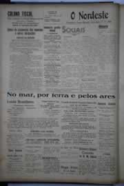 Página do jornal O Nordeste de julho de 1942