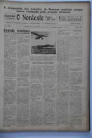 Página do jornal O Nordeste de julho de 1942