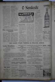 Página do jornal O Nordeste de julho de 1942