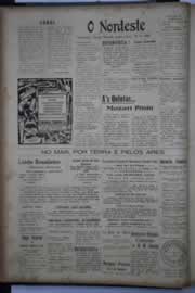 Página do jornal O Nordeste de julho de 1942