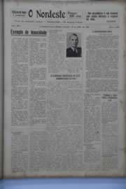Página do jornal O Nordeste de julho de 1942