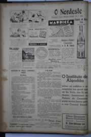 Página do jornal O Nordeste de julho de 1942