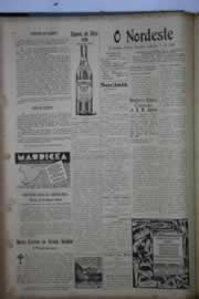 Página do jornal O Nordeste de agosto de 1942