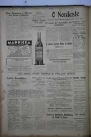 Página do jornal O Nordeste de agosto de 1942