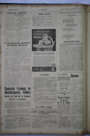 Página do jornal O Nordeste de setembro de 1942