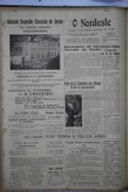 Página do jornal O Nordeste de setembro de 1942