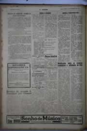 Página do jornal O Nordeste de setembro de 1942