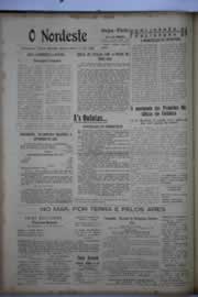 Página do jornal O Nordeste de outubro de 1942