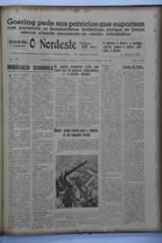 Página do jornal O Nordeste de outubro de 1942