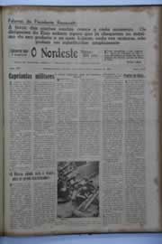 Página do jornal O Nordeste de outubro de 1942