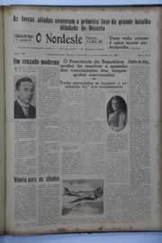Página do jornal O Nordeste de novembro de 1942
