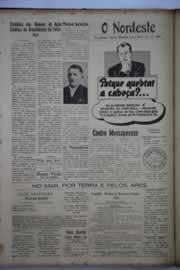 Página do jornal O Nordeste de novembro de 1942