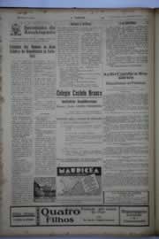 Página do jornal O Nordeste de novembro de 1942