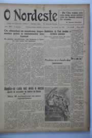 Página do jornal O Nordeste de janeiro de 1944