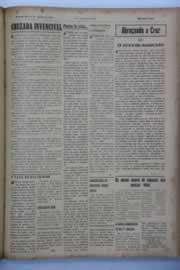 Página do jornal O Nordeste de janeiro de 1944