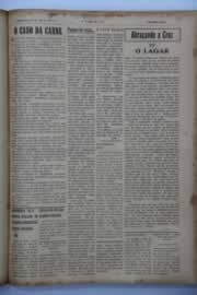 Página do jornal O Nordeste de janeiro de 1944